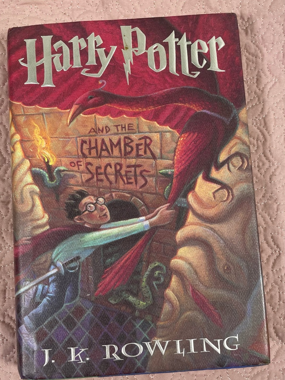Harry Potter and the Chamber of Secrets - Red Hardcover by